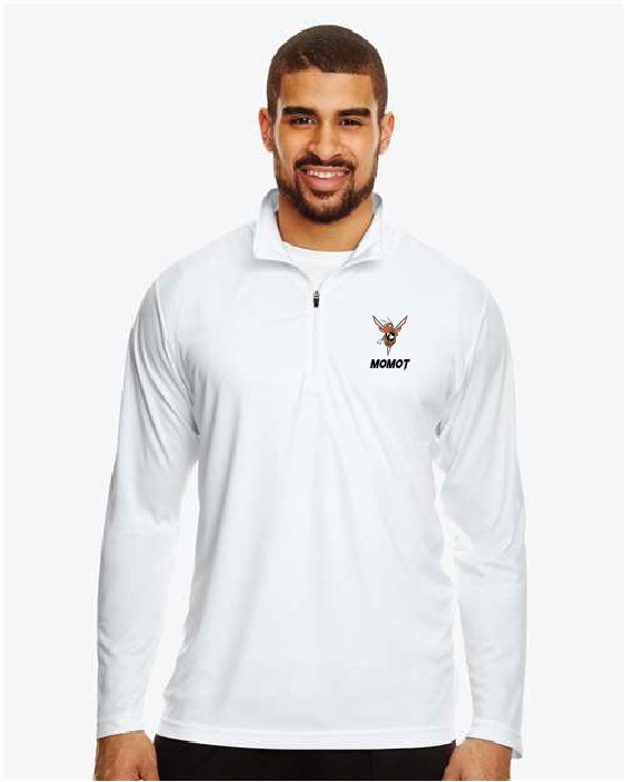 Mascot Team365 Men's Zone Performance Quarter-Zip Pullover Momot25
