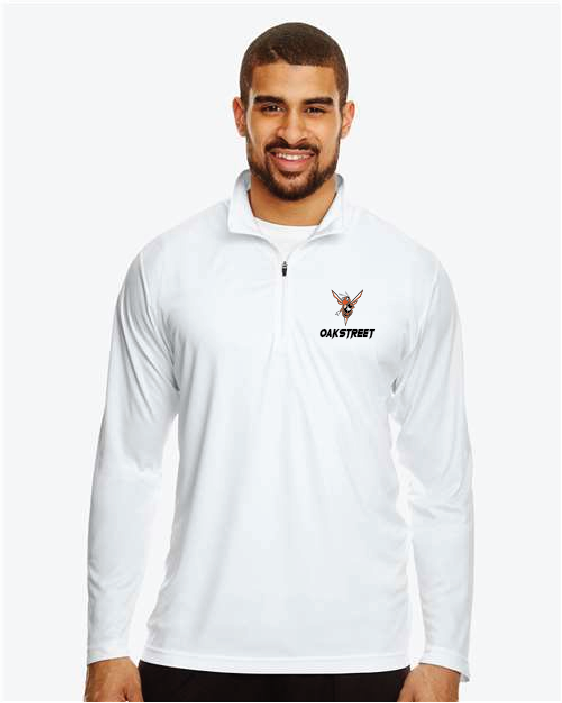 Mascot Team365 Men's Zone Performance Quarter-Zip Pullover Oak25