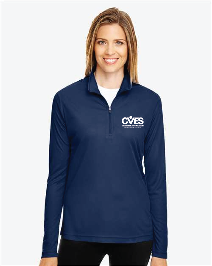 CVESLCOC Team365 Women's Zone Performance Quarter-Zip Pullover CVES25