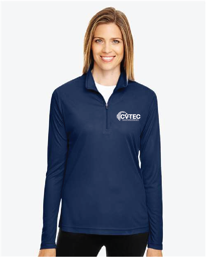 CVTECLCOC Team365 Women's Zone Performance Quarter-Zip Pullover CVES25