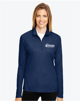 CVTECLCOC Team365 Women's Zone Performance Quarter-Zip Pullover CVES25
