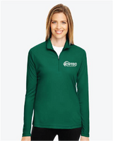 CVTECLCOC Team365 Women's Zone Performance Quarter-Zip Pullover CVES25