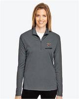 Mascot Team365 Women's Zone Performance Quarter-Zip Pullover Oak25
