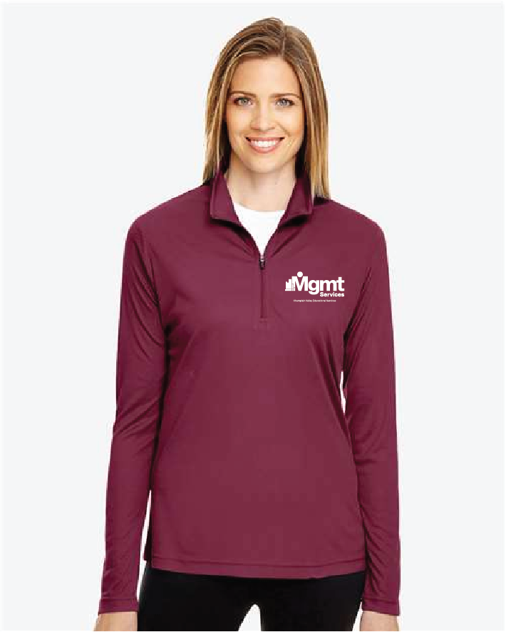 MGMTLCOC Team365 Women's Zone Performance Quarter-Zip Pullover CVES25
