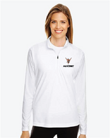 Mascot Team365 Women's Zone Performance Quarter-Zip Pullover Oak25
