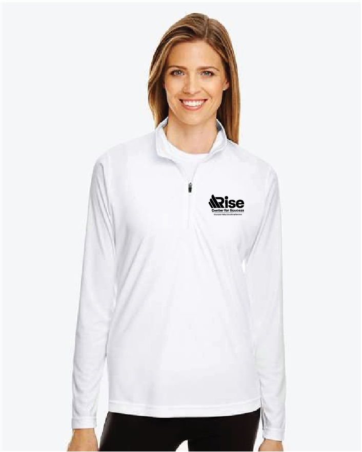 RISELCOC Team365 Women's Zone Performance Quarter-Zip Pullover CVES25