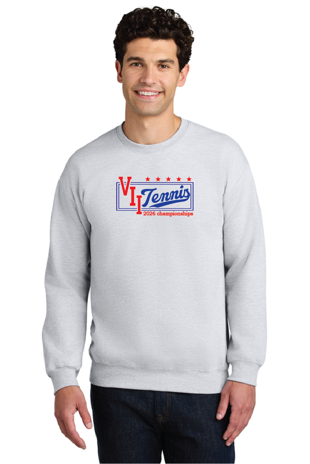The Scioscia Gildan® Softstyle® Crewneck Sweatshirt Tennis26