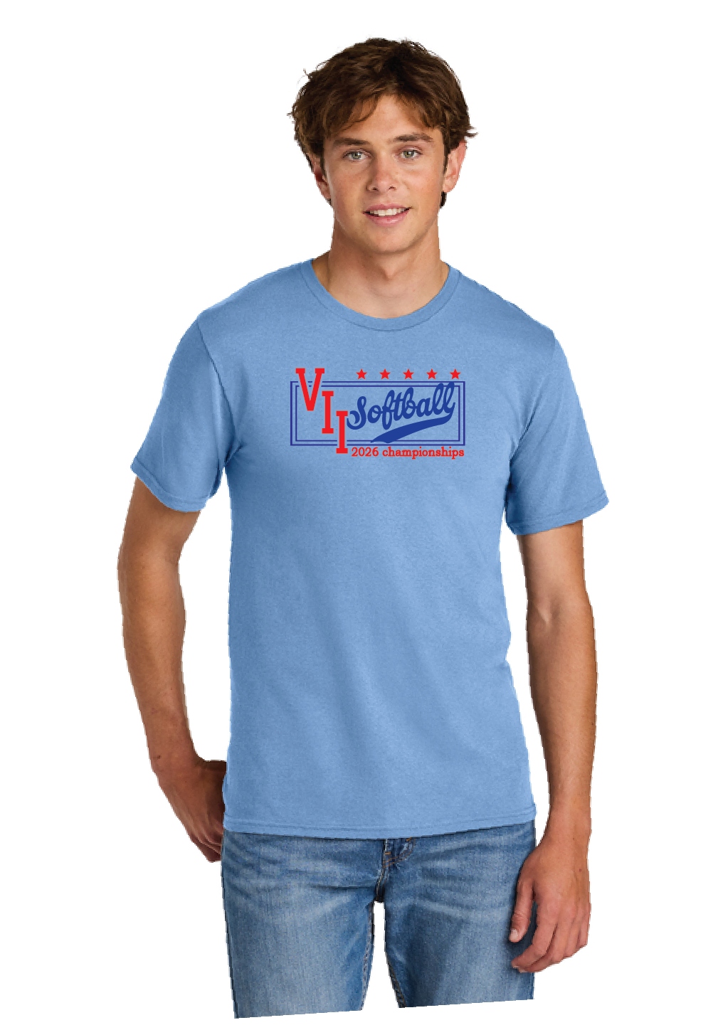 The Scioscia Port & Co™ Easy Cotton Tee Softball26