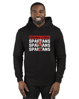 3Peat Threadfast Apparel Unisex Ultimate Fleece Pullover Hooded Sweatshirt MELS25
