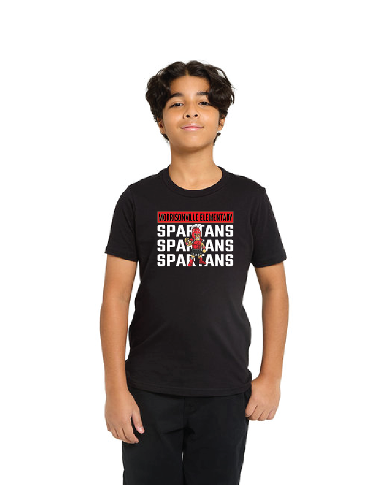 3Peat Threadfast Apparel Youth Epic Cotton T-Shirt MELS25