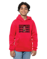 3Peat Threadfast Apparel Epic Youth Fleece Pullover Hooded Sweatshirt MELS25