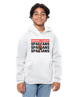 3Peat Threadfast Apparel Epic Youth Fleece Pullover Hooded Sweatshirt MELS25