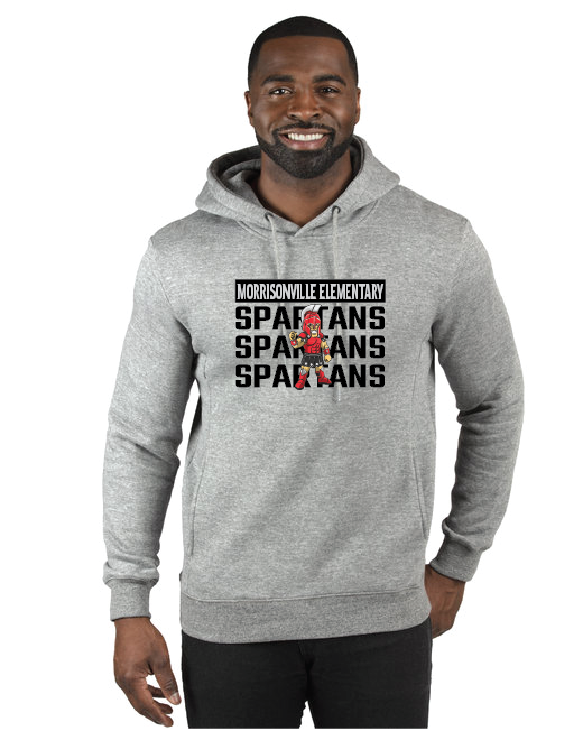 3Peat Threadfast Apparel Unisex Ultimate Fleece Pullover Hooded Sweatshirt MELS25