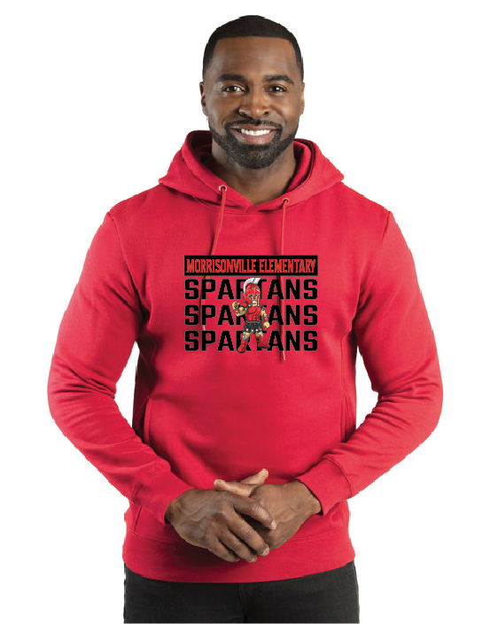 3Peat Threadfast Apparel Unisex Ultimate Fleece Pullover Hooded Sweatshirt MELS25