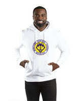 Huskies Threadfast Apparel Unisex Ultimate Fleece Pullover Hooded Sweatshirt Black