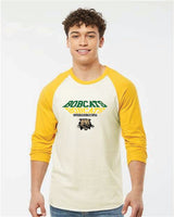 3D Tultex Unisex Fine Jersey Raglan T-Shirt NAC25
