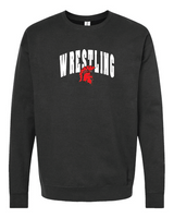 Arched Tultex Unisex Fleece Crewneck Sweatshirt SCSWrestle25