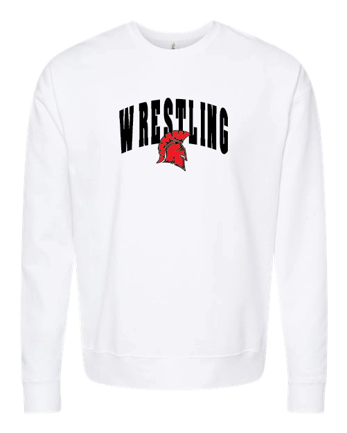 Arched Tultex Unisex Fleece Crewneck Sweatshirt SCSWrestle25