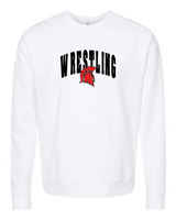 Arched Tultex Unisex Fleece Crewneck Sweatshirt SCSWrestle25