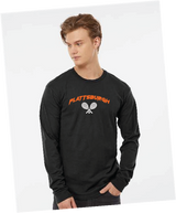 Crossed Tultex Unisex Heavyweight Jersey Long Sleeve T-Shirt TennPHS26