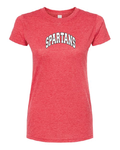 Arched Tultex Women's Poly-Rich T-Shirt 6fund 25