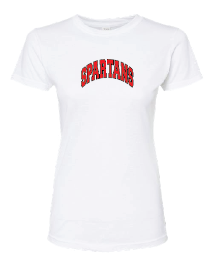 Arched Tultex Women's Poly-Rich T-Shirt 6fund 25
