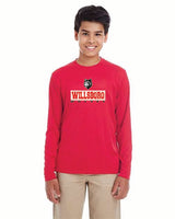Vortex Ultra Club Youth Cool & Dry Performance Long Sleeve Top Wills25