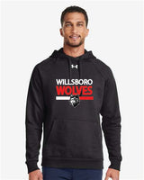 Show Under Armour Men's Rival Fleece Hooded Sweatshirt Wills25