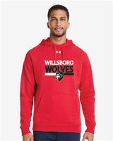Show Under Armour Men's Rival Fleece Hooded Sweatshirt Wills25