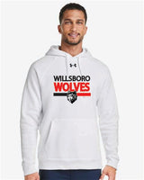 Show Under Armour Men's Rival Fleece Hooded Sweatshirt Wills25