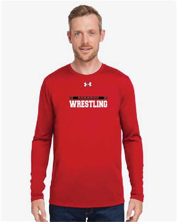 Pasta Under Armour Men's Team Tech™ Long Sleeve T-Shirt SCSWrestle25