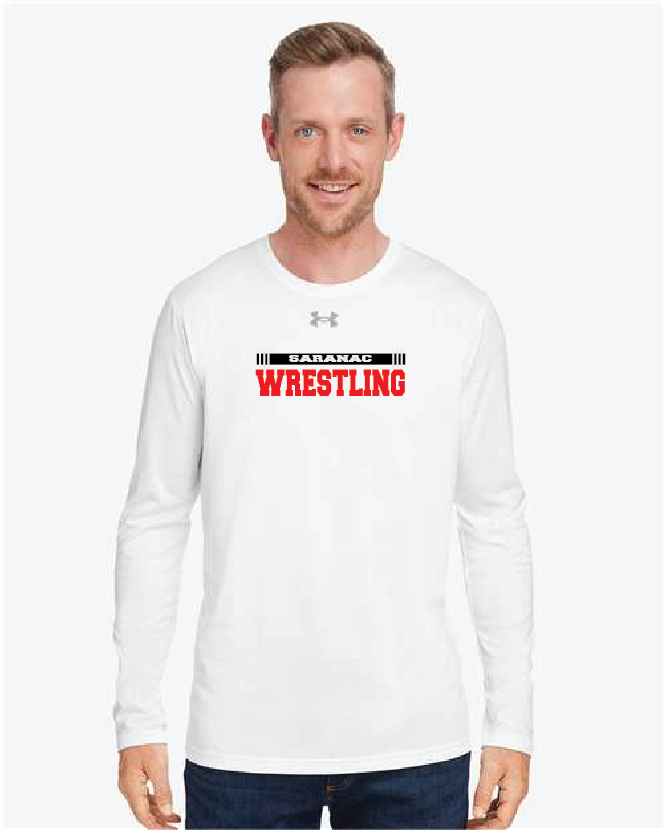 Pasta Under Armour Men's Team Tech™ Long Sleeve T-Shirt SCSWrestle25