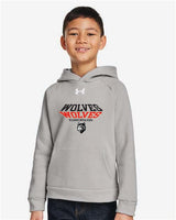 3D Under Armour Youth Rival Fleece Hooded Sweatshirt Wills25