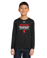 3D Under Armour Youth Tech Team Long-Sleeve T-Shirt MELS25