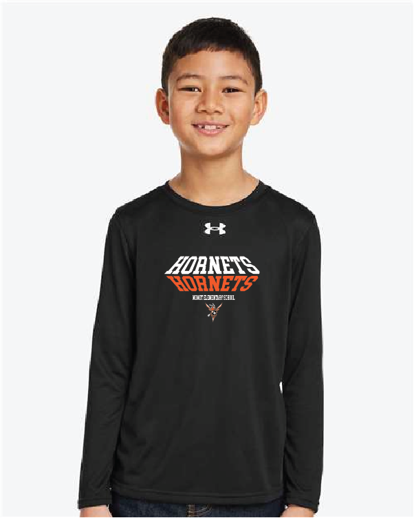 3D Under Armour Youth Tech™ Team Long Sleeve T-Shirt Momot25
