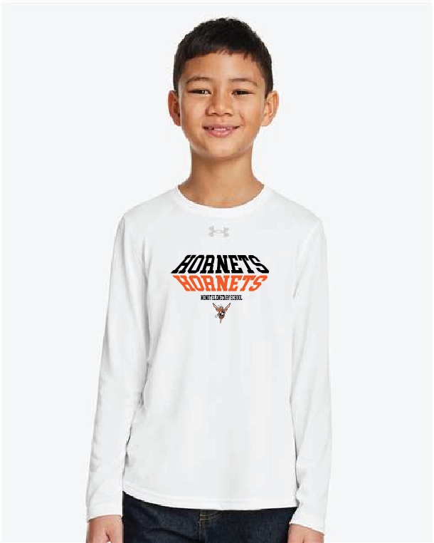 3D Under Armour Youth Tech™ Team Long Sleeve T-Shirt Momot25