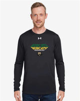 Under Armour Men's Team Tech™ Long Sleeve T-Shirt Forest Green White