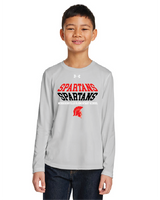 3D Under Armour Youth Tech Team Long-Sleeve T-Shirt MELS25