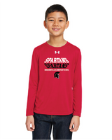3D Under Armour Youth Tech Team Long-Sleeve T-Shirt MELS25
