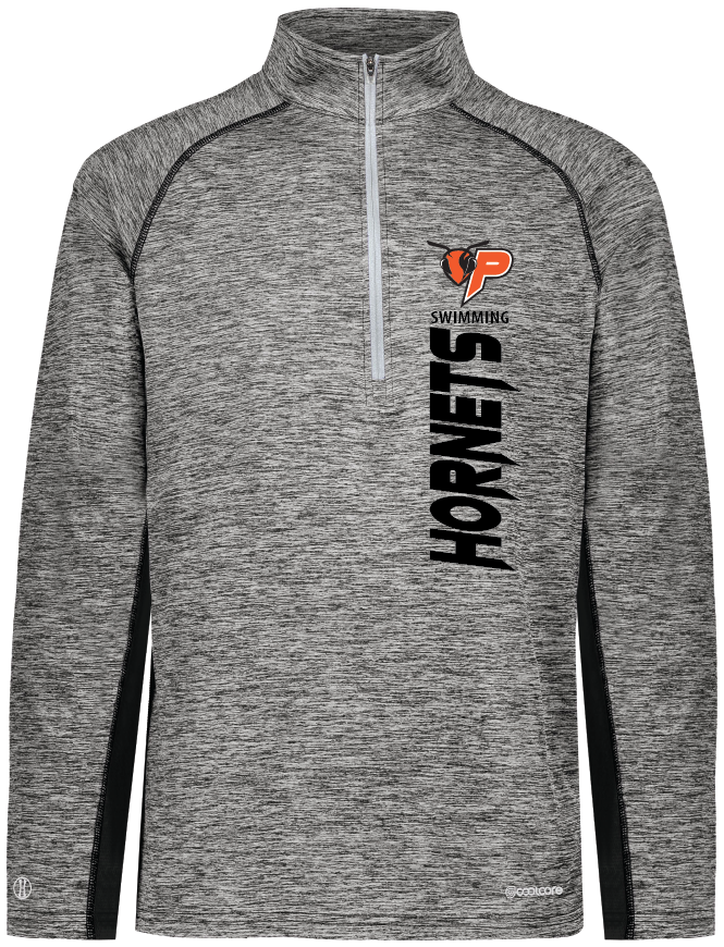 Velocity Holloway Electrify 1/2 Zip Pullover Powered by Coolcore PHS Girls Swim