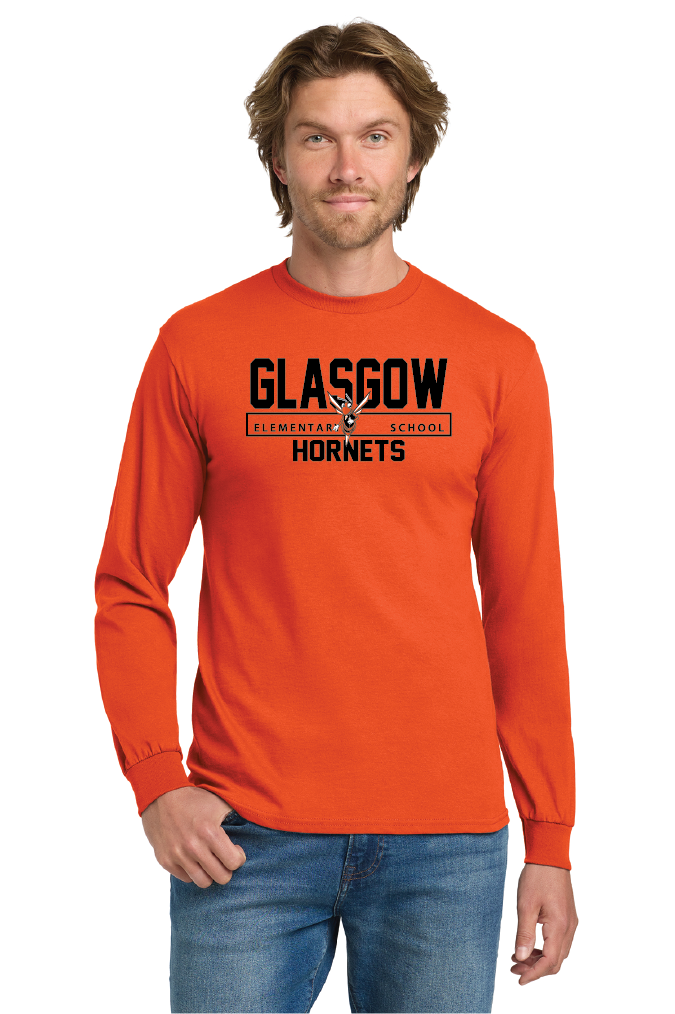 Varsity Glasgow Gildan® Heavy Cotton™ 100% Cotton Long Sleeve T-Shirt