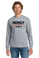 Varsity Momot Gildan® Heavy Cotton™ 100% Cotton Long Sleeve T-Shirt