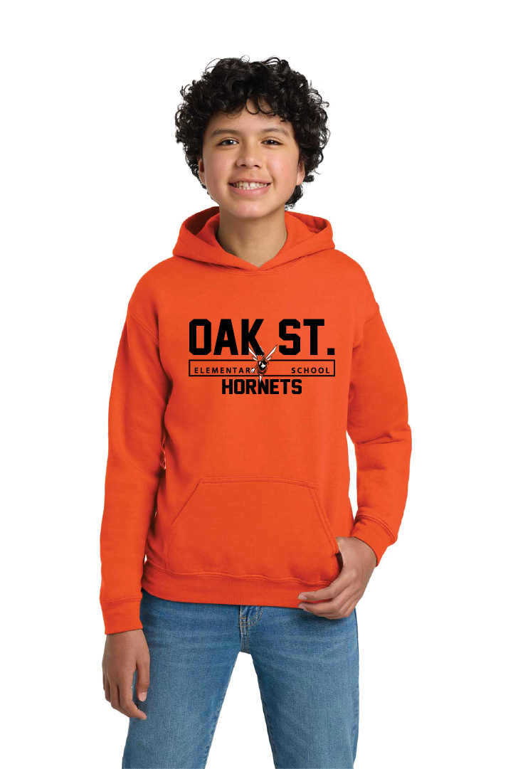 Varsity Oak St Gildan® Youth Heavy Blend™ Hooded Sweatshirt