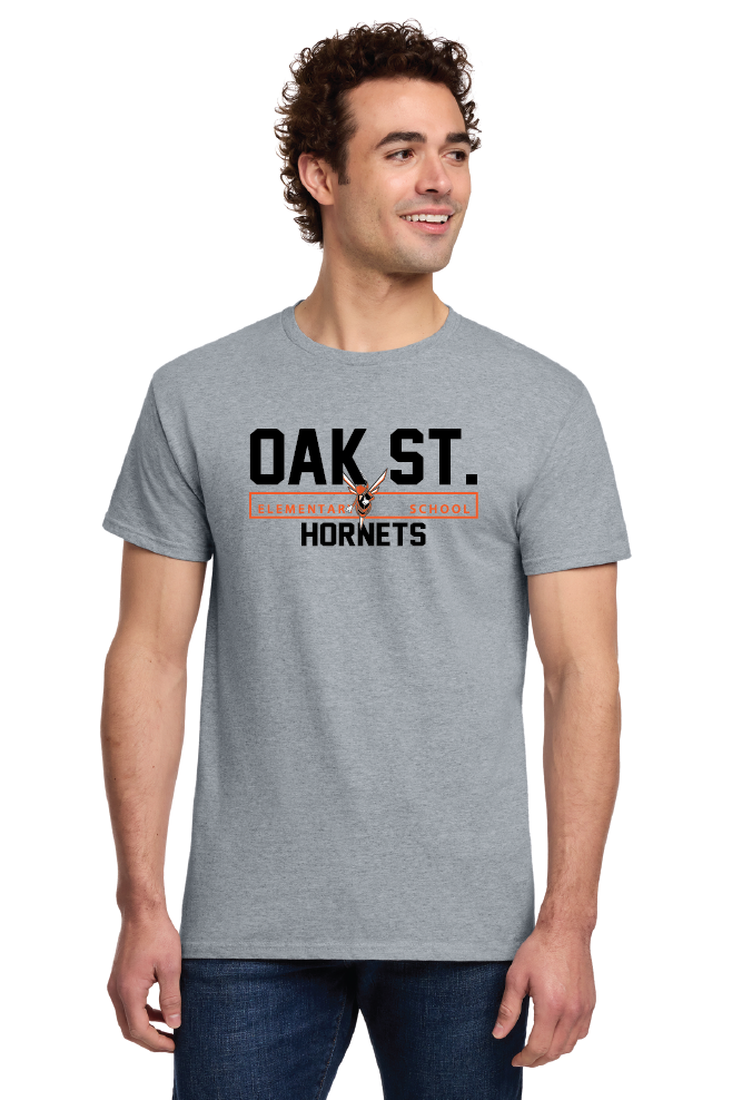 Varsity Oak St Gildan® Light Cotton Tee