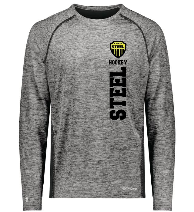 Velocity Holloway Youth Electrify Long Sleeve Tee Powered by Coolcore® MJTH