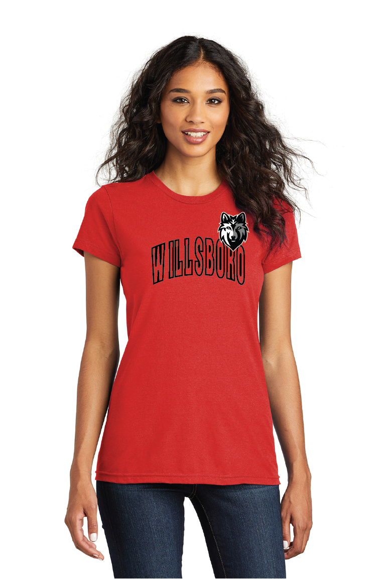 Warrior District ® Women’s Fitted The Concert Tee ® WillsCSD