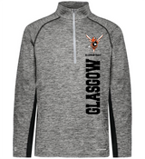 Velocity Electrify 1-2 Zip Pullover Powered by Coolcore® Heathered Glasgow