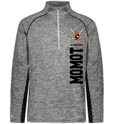 Velocity Electrify 1-2 Zip Pullover Powered by Coolcore® Heathered Glasgow