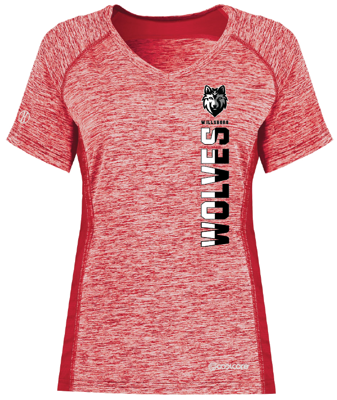 Velocity Holloway LADIES ELECTRIFY TEE POWERED BY COOLCORE WillsCSD