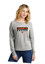 Player District® Women’s Featherweight French Terry™ Long Sleeve Crewneck  PHS Soccer